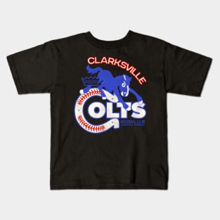 Clarksville Colts Baseball Team Kids T-Shirt